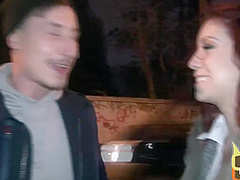 Public amateur throats cock in 69 sex outdoor with sex date
