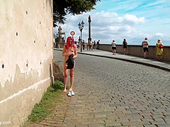 Amalia Public Nudity Compilation