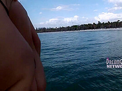 Two Naked Chicks Pee On A Boat 7 Min