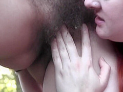 Spex Blonde Gets Her Hairy Pussy Seduced By Redhead Emo Lesbian - NaughtyGirls