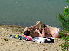 Blonde And Her Man Get Secretly Filmed Fucking - LuckyPerverts