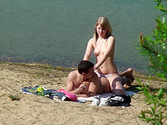 Blonde And Her Man Get Secretly Filmed Fucking - LuckyPerverts