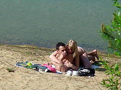 Blonde And Her Man Get Secretly Filmed Fucking - LuckyPerverts