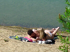 Blonde And Her Man Get Secretly Filmed Fucking - LuckyPerverts