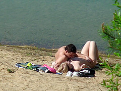 Blonde And Her Man Get Secretly Filmed Fucking - LuckyPerverts