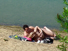 Blonde And Her Man Get Secretly Filmed Fucking - LuckyPerverts