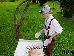 HUNT4K. Poly Fuck. Hot sex with Vera Jarw