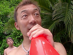 Hot Girls Enjoy Sucking Cock Then Getting Hard Fucks In An Orgy - AsianX