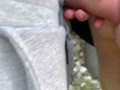 Blonde Student Gets Her Wet Holes Fucked Outdoors For The First Time Until The Hot Cumshot Gets On Her Small Boobs - MangaJane21