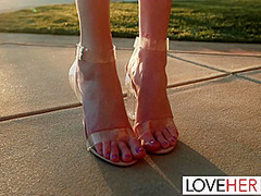 Joi Foot Tease With With Hayley Reed