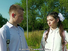 Very Small 18yo with Body Weight of Only 35 kilograms Fucks in Anal with her Friend VG099 - AnalVids