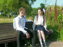 Very Small 18yo with Body Weight of Only 35 kilograms Fucks in Anal with her Friend VG099 - AnalVids