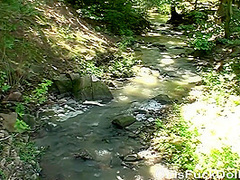 Olds Fuck Dolls - Grandpa Mireck Fucks 18yo Girl Ashley Sweet In The Forest