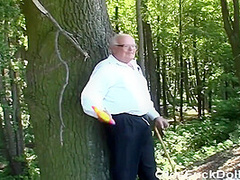 Olds Fuck Dolls - Grandpa Mireck Fucks 18yo Girl Ashley Sweet In The Forest