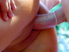 Babe In The Backyard Fucking Hard - HotEuroGirls