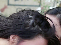 Outdoor Clit Rubbing By Two Tattooed Whores - NaughtyGirls