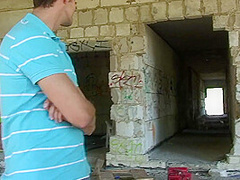 Horny Babe Rides A Huge Cock To A Mouth Cumshot Outdoors - DeutscheOmas