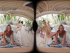 VR Bangers Super Hot Outdoors Orgy Sex With 4 Hot Girls VR Porn