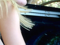 Blonde Babe Moans In Pleasure As She Gets A Had Fuck On The Back Of A Truck - CumDateMe