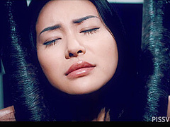 Real Life Hentai - Rae Lil Black facefucked and filled up with cum in public toilet - PissVids