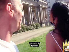 Real Pickedup Slut Gives Public Cocksuck