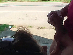 Picked Up Brunette Teen Blowing And Riding Two Dicks - HotEuroGirls