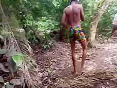 Fucking My Bbc Husbands In The Village Bush And Almost Get Caught While Squirting 7 Min