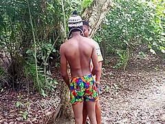 Fucking My Bbc Husbands In The Village Bush And Almost Get Caught While Squirting 7 Min