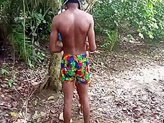 Fucking My Bbc Husbands In The Village Bush And Almost Get Caught While Squirting 7 Min