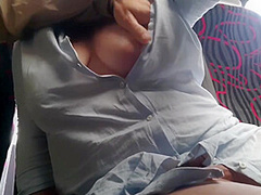 Seduces Milf To Suck&jerk His Dick In Bus 10 Min