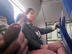 Seduces Milf To Suck&jerk His Dick In Bus 10 Min