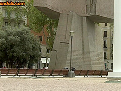 Public latex babes rides cocks in BDSM voyeuristic orgy