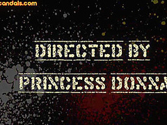 Public BDSM babe fucked 4 voyeurs in religious desecration