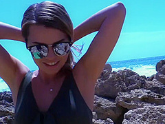 Caught Fucking On The Beach!