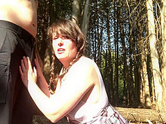 Lost And Fucked Hard In The Woods!