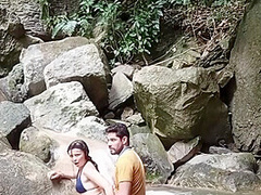 Im Out For A Walk With My Neighbor And I Fuck Her In The River