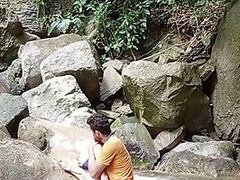 Im Out For A Walk With My Neighbor And I Fuck Her In The River