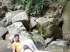 Im Out For A Walk With My Neighbor And I Fuck Her In The River