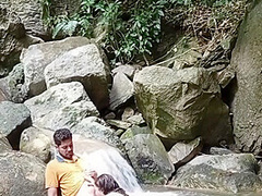 Im Out For A Walk With My Neighbor And I Fuck Her In The River