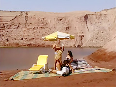 Incredible pornstars Sophie Paris and Stella Virgin in horny blonde, group sex porn scene