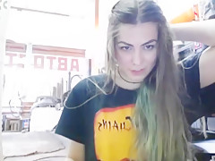 I turn on the camera from his computer - a secret show