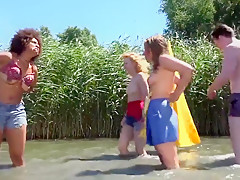 Nude battle between friends