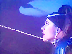 Best pornstar Nj Debahia in crazy brunette, fishnet xxx scene