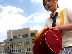 Incredible Japanese chick Haruki Sato in Crazy Girlfriend, Outdoor JAV clip