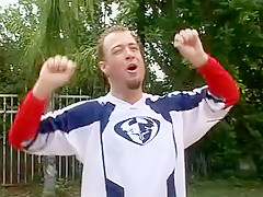 Crazy pornstar Jamie Elle in amazing blonde, outdoor porn movie