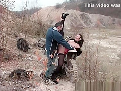 Exotic pornstar Lee-Anne Mcqueen in fabulous brunette, outdoor adult movie