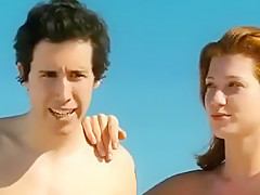 Exotic amateur Beach, Outdoor sex scene