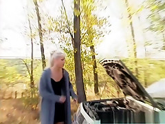 Hottest pornstar Silvia Sun in incredible anal, outdoor adult video