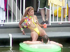 Fabulous pornstar in incredible tattoos, blonde adult clip