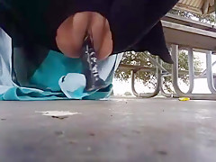 56yo fucking myself at the park